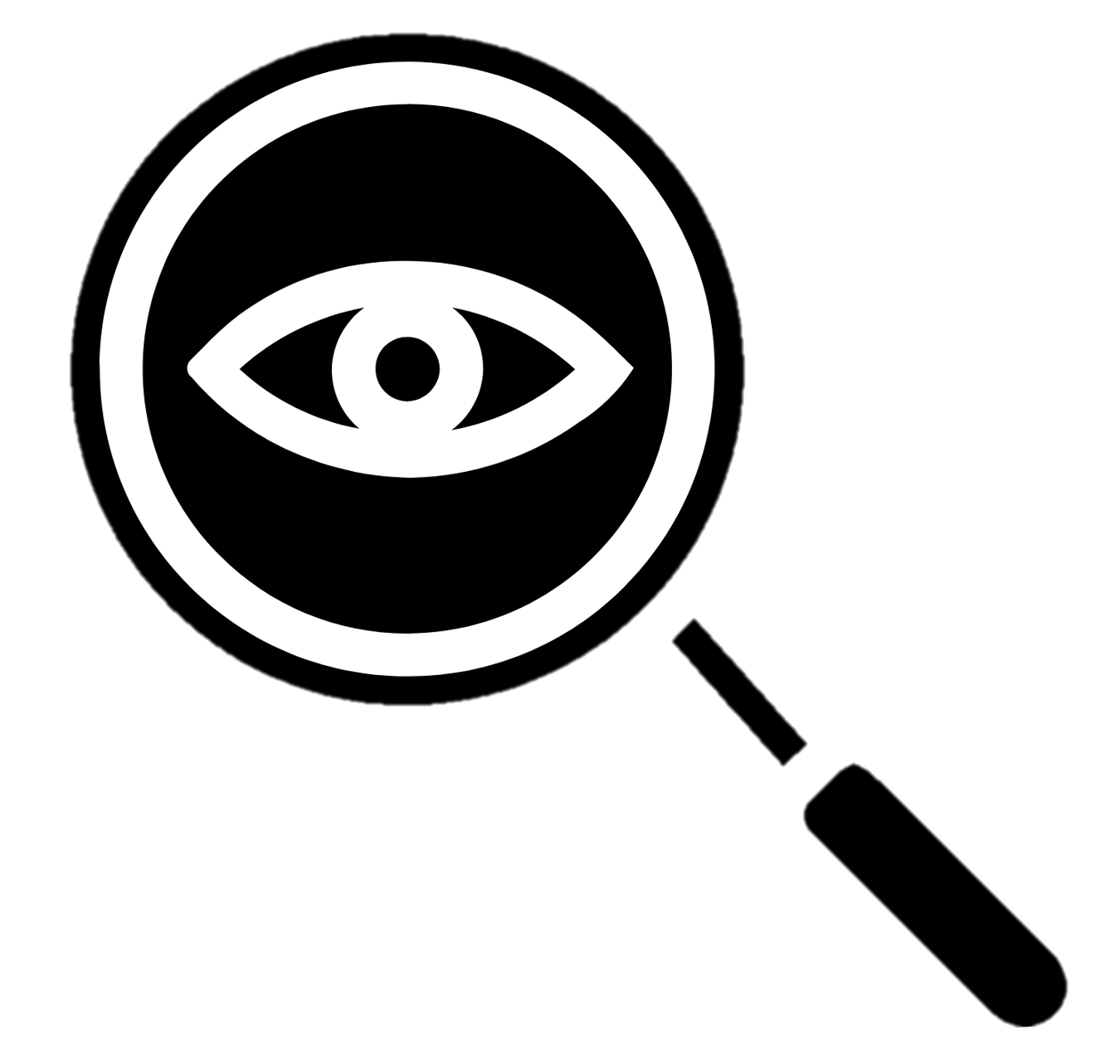 Icon de olho numa lupa relativo à visão da apfismed.