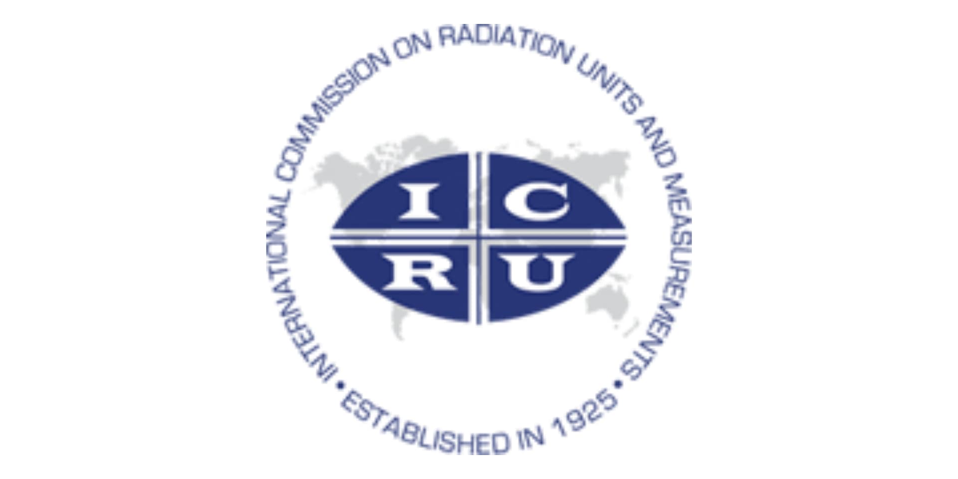 Entidades oficiais - organizações internacionais. Logotipo ICRU.